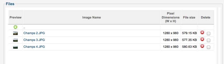 Caricamento multiplo immagini Joomla 2.5.6