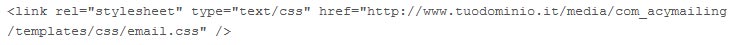link css
