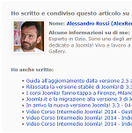 Personalizzazione AIB - Author Info Box