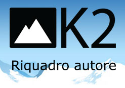 K2 come configurare il riquadro autore