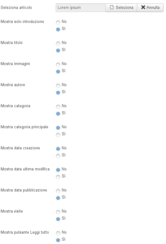 Parametri Articles Placed Anywhere