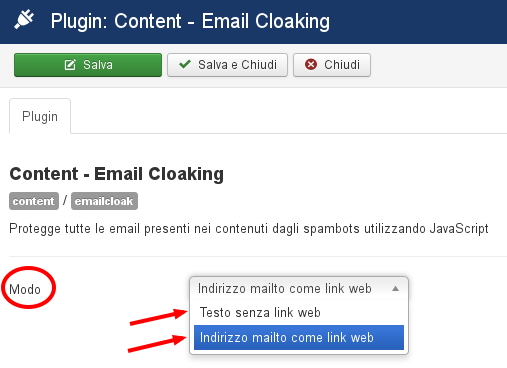 Plugin Email Cloaking Plugin Email Cloaking