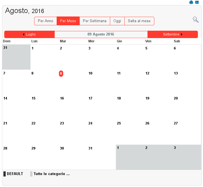 Calendario