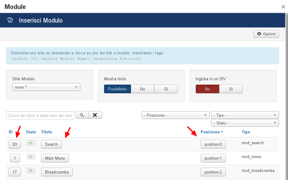 Popup Modules Anywhere