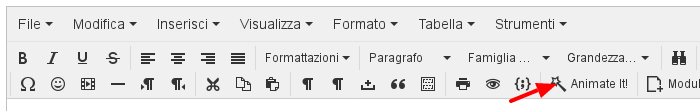 Pulsante editor