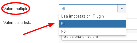 Valori multipli