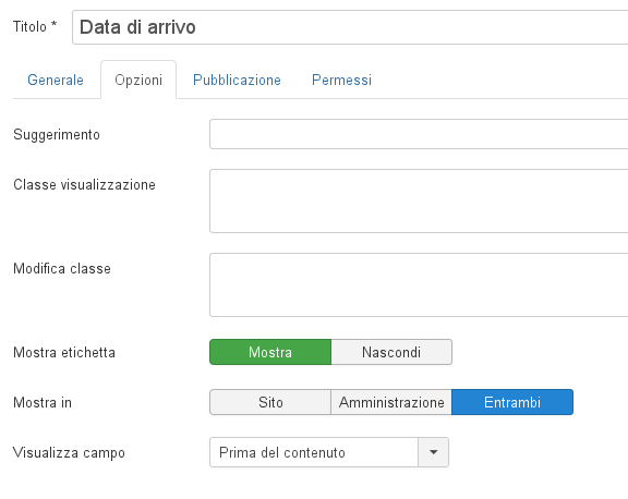 Opzioni