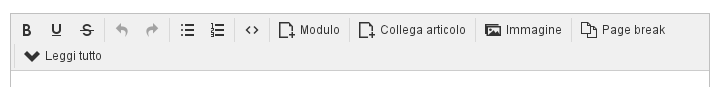 Editor semplice