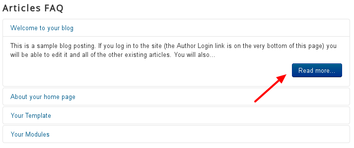 Articles FAQ