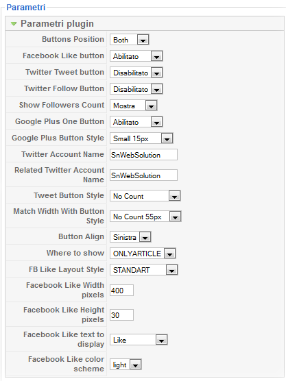 impostazioni google +1