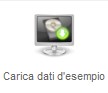 Caricamento dati di esempio EventList Caricamento dati di esempio EventList