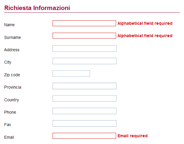 Figura 9 Risultato in lingua inglese vales_04_risultato2_ml