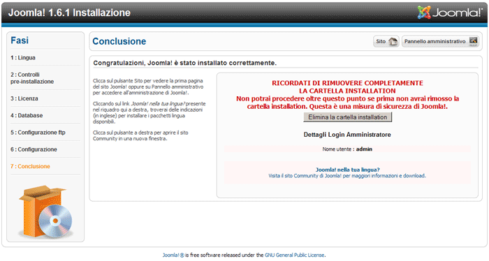 Conclusione Conclusione