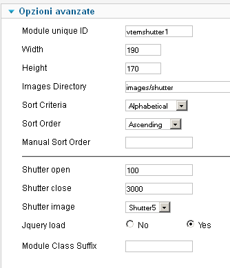 VTEM shutter