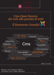 Copertina Tesi Joomla! di Aldo Cerioli