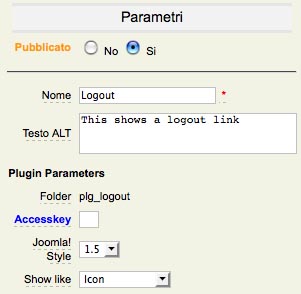 Logout