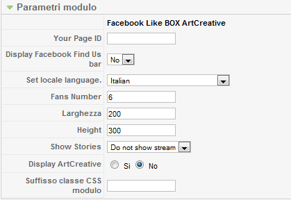 Facebook Fan Box