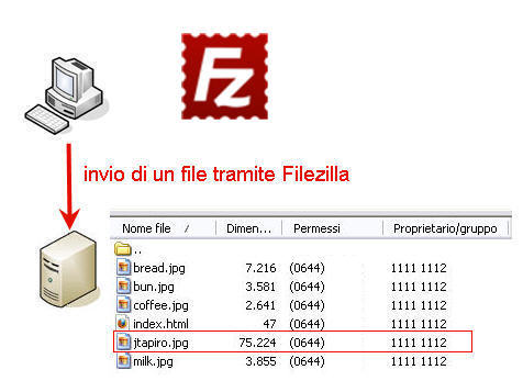 ftp to files