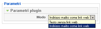 Parametri email cloaking