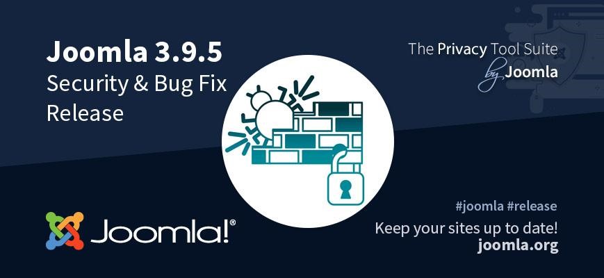 Disponibile aggiornamento sicurezza Joomla 3.9.5