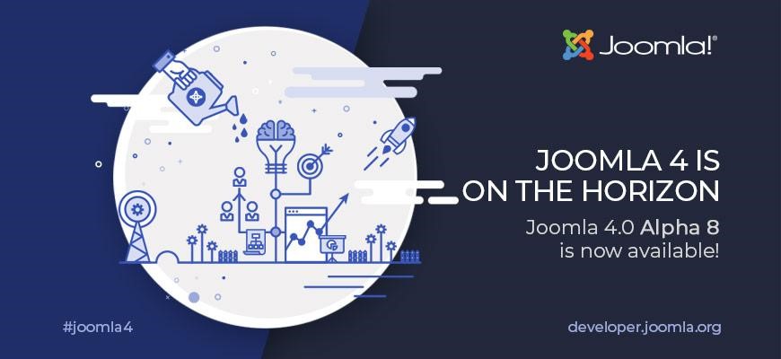 Joomla 4 Alpha 8 disponibile