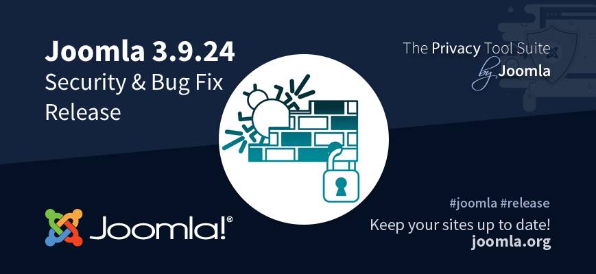 Disponibile aggiornamento sicurezza Joomla 3.9.24