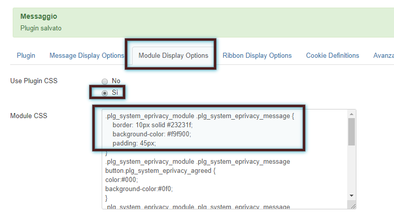 module layout