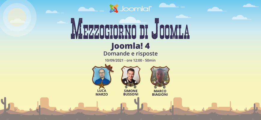 Mezzogiorno di Joomla