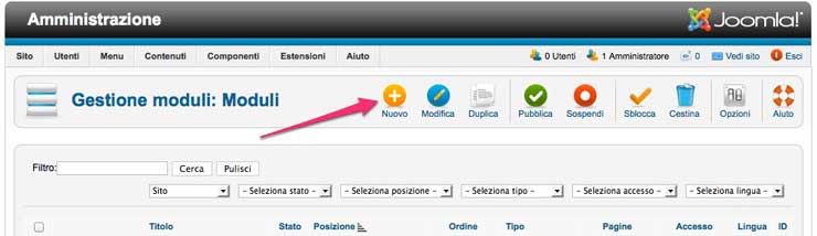 modulo joomla