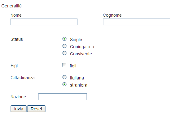 Figura 6 Form con cittadinanza straniera attivata Figura 6