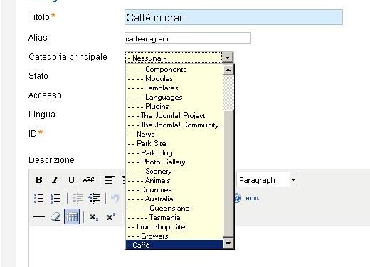 categorie joomla 1.6 categorie joomla 1.6