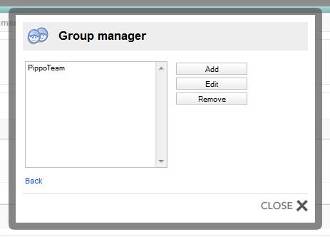 Group manager Group manager