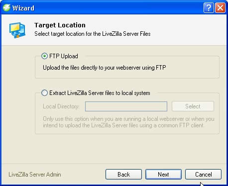Livezilla Installazione livezilla step 3